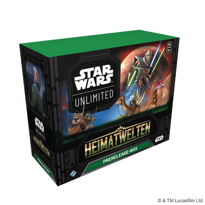 Preorder - Star Wars: Unlimited – Heimatwelten (Prerelease-Box)
