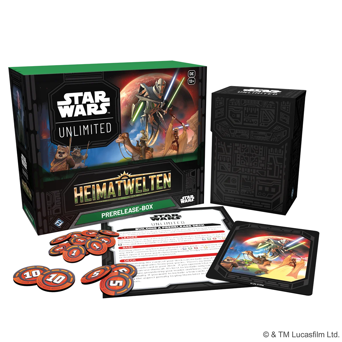 Preorder - Star Wars: Unlimited – Heimatwelten (Prerelease-Box)