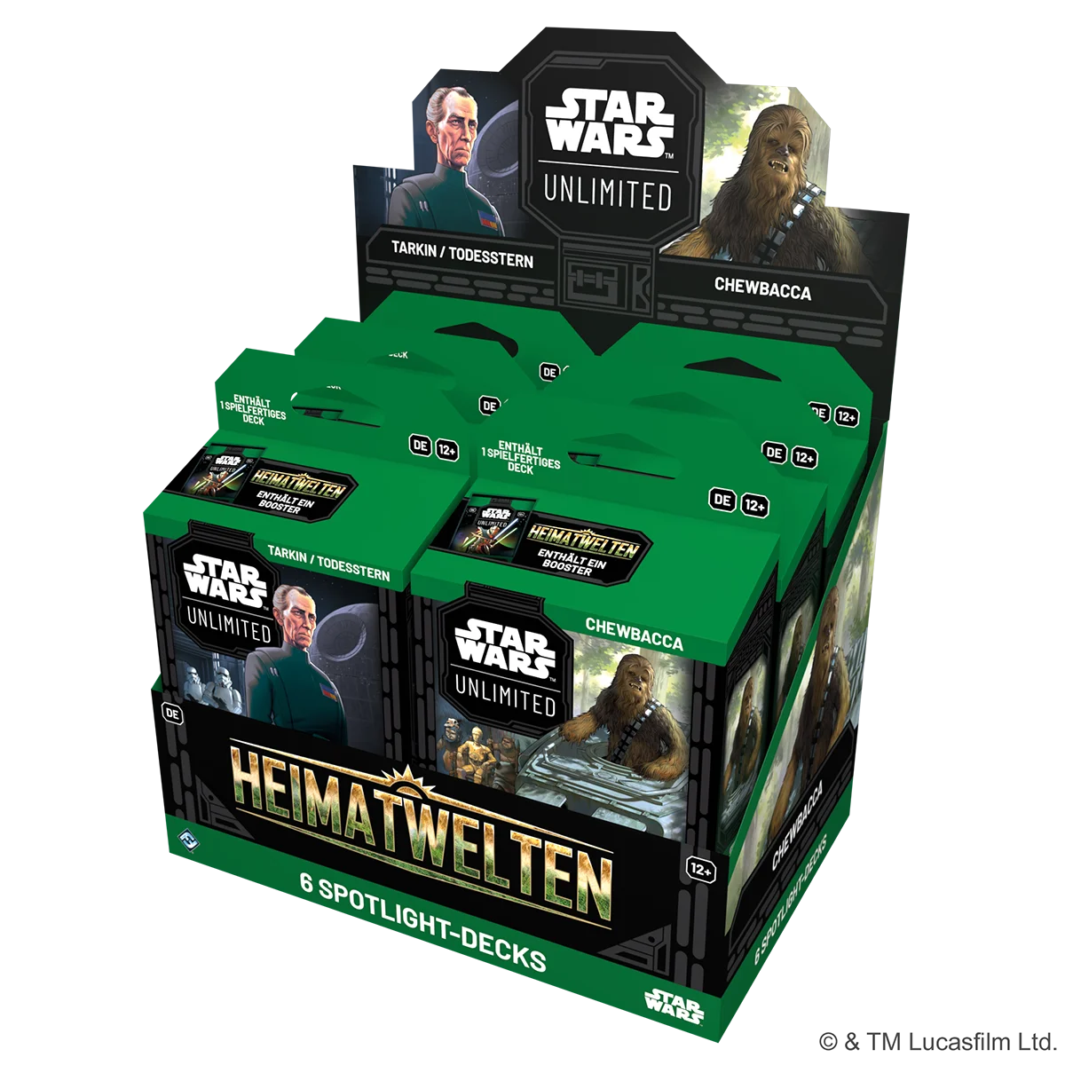 Preorder - Star Wars: Unlimited – Heimatwelten (1 Deck)