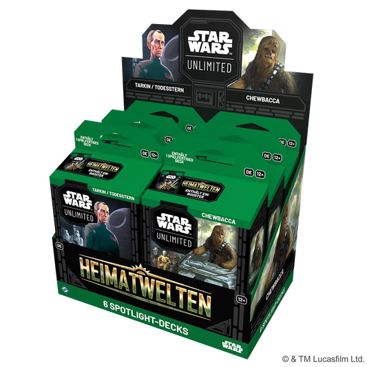 Preorder - Star Wars: Unlimited – Heimatwelten (1 Deck)