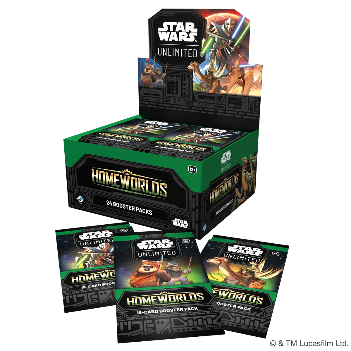 Preorder - Star Wars: Unlimited – Homeworlds (Booster-Display)