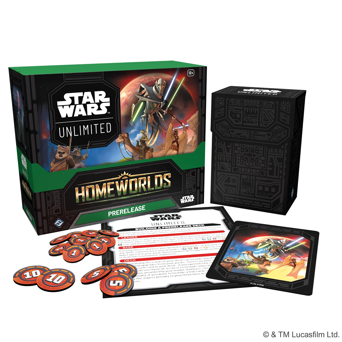 Preorder - Star Wars: Unlimited – Homeworlds (Prerelease Box)