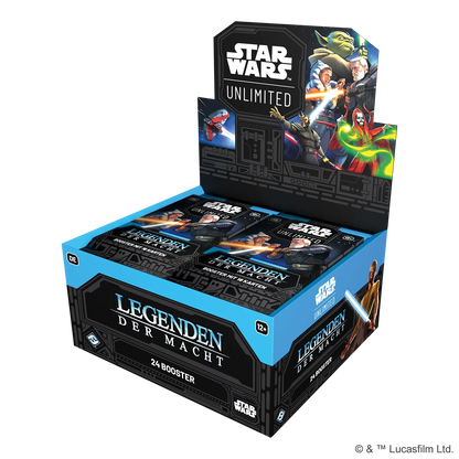Preorder - Star Wars: Unlimited – Legenden der Macht (Booster-Display)