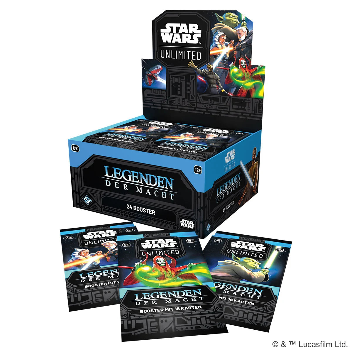 Preorder - Star Wars: Unlimited – Legenden der Macht (Booster-Display)