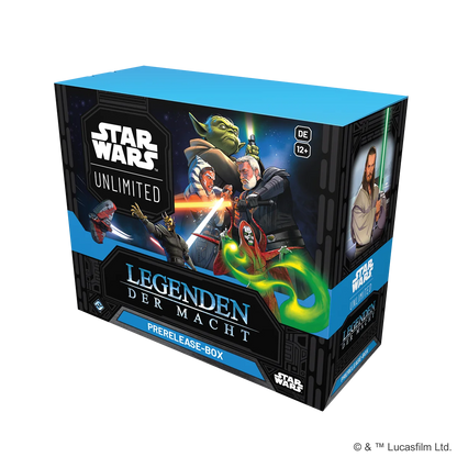 Preorder - Star Wars: Unlimited - Legenden der Macht (Prerelease-Box)