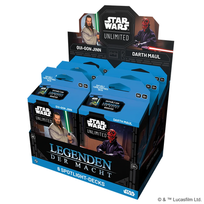 Preorder - Star Wars: Unlimited – Legenden der Macht (1 Deck))