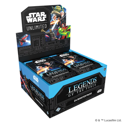Preorder - Star Wars: Unlimited – Legends of the Force (Booster-Display)