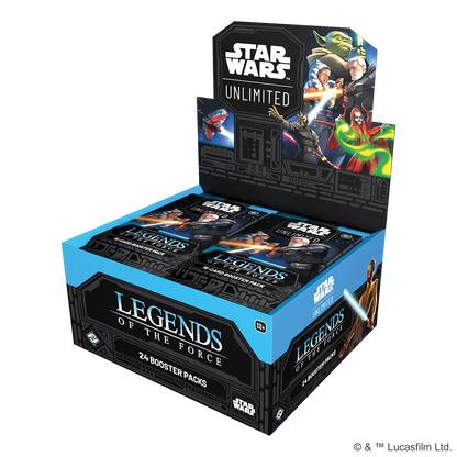 Preorder - Star Wars: Unlimited – Legends of the Force (Booster-Display)