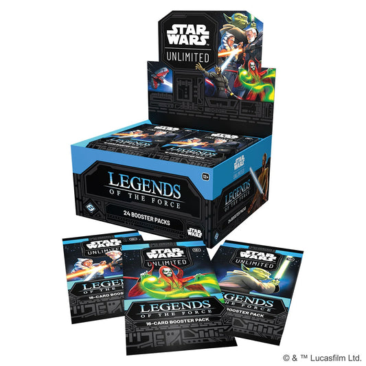 Preorder - Star Wars: Unlimited – Legends of the Force (Booster-Display)
