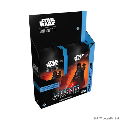 Preorder - Star Wars: Unlimited - Legends of the Force (Carbonite-Booster-Display)