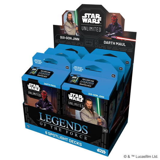 Preorder - Star Wars: Unlimited – Legends of the Force (1 Deck)