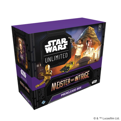 Preorder - Unlimited – Meister der Intrige (Prerelease-Box)