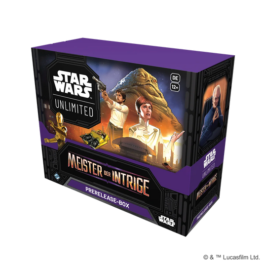 Preorder - Unlimited – Meister der Intrige (Prerelease-Box)