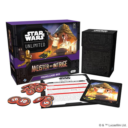 Preorder - Unlimited – Meister der Intrige (Prerelease-Box)