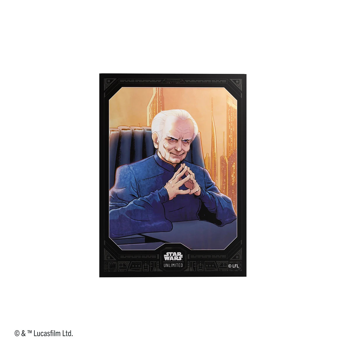 Preorder - Star Wars: Unlimited Premium Art Sleeves - Chancellor Palpatine