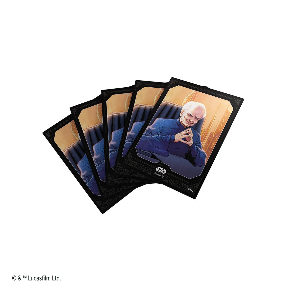 Preorder - Star Wars: Unlimited Premium Art Sleeves - Chancellor Palpatine