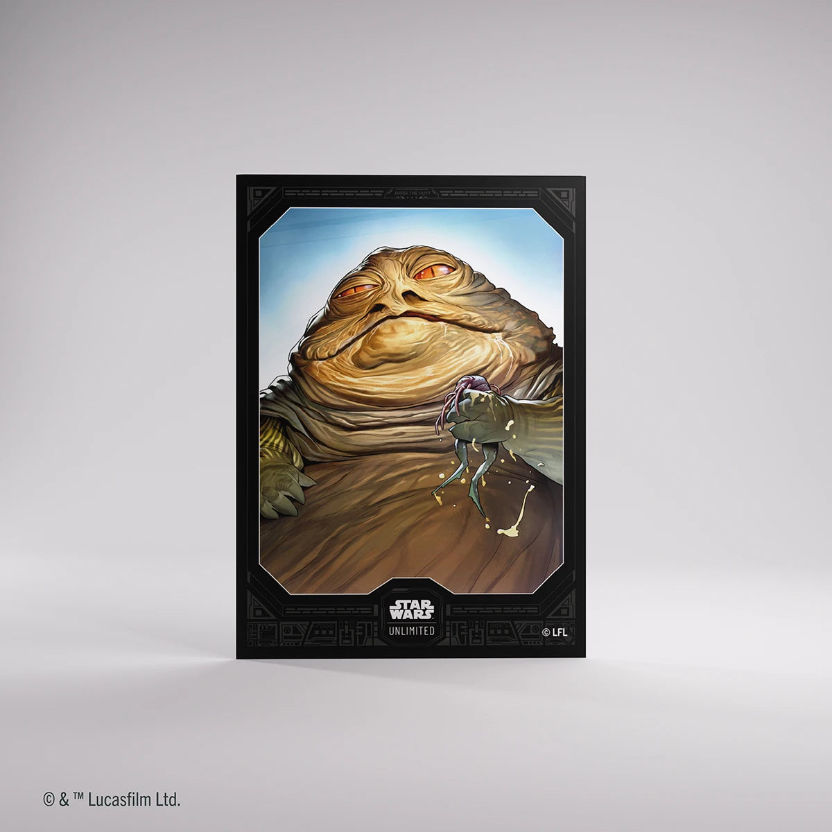 Preorder - Star Wars: Unlimited Premium Art Sleeves - Jabba the Hutt