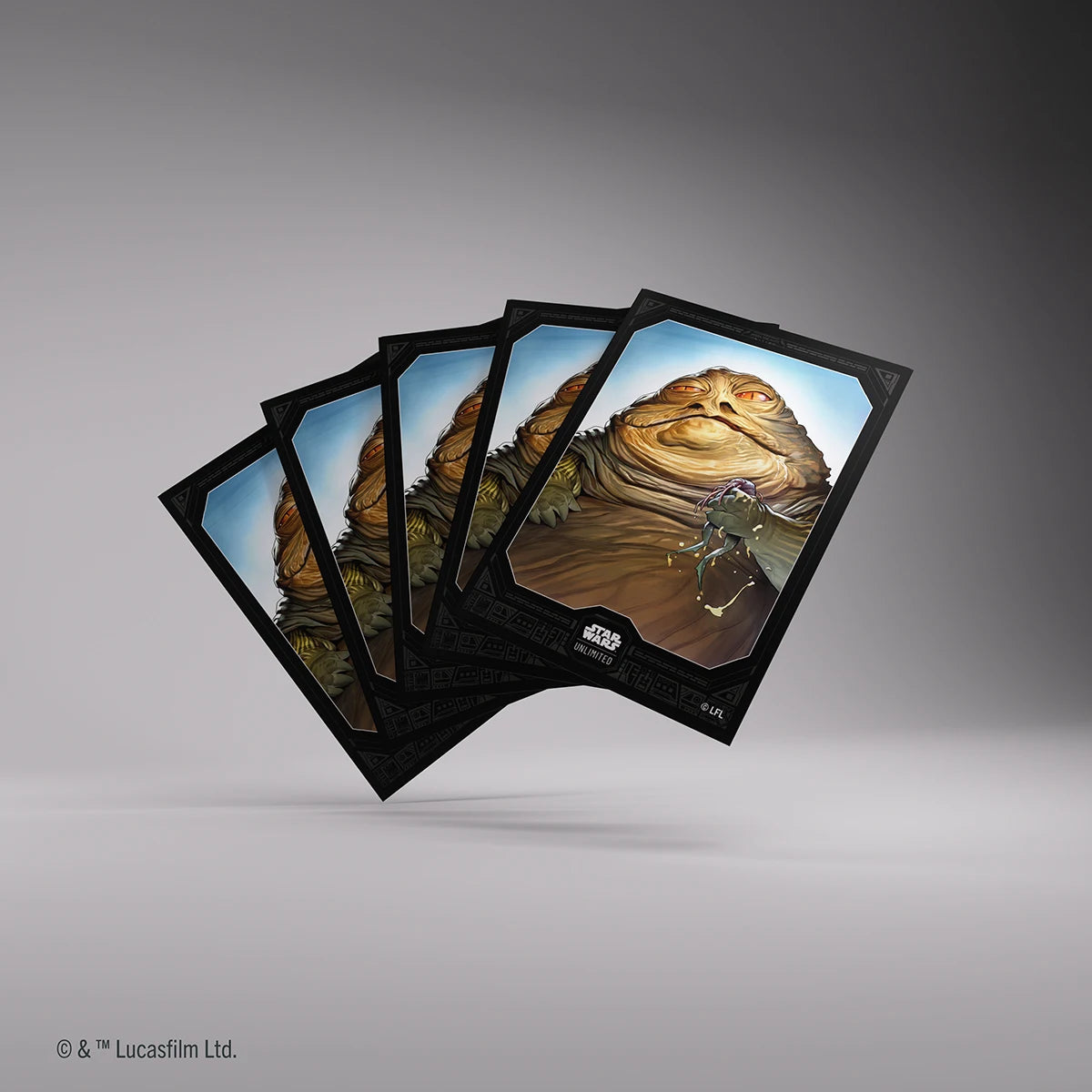 Preorder - Star Wars: Unlimited Premium Art Sleeves - Jabba the Hutt