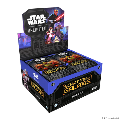 Star Wars: Unlimited - Schatten der Galaxis (Booster-Display)