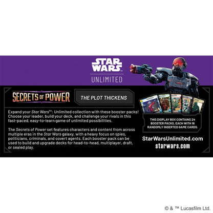 Preorder - Star Wars: Unlimited – Secrets of Power (Booster-Display)