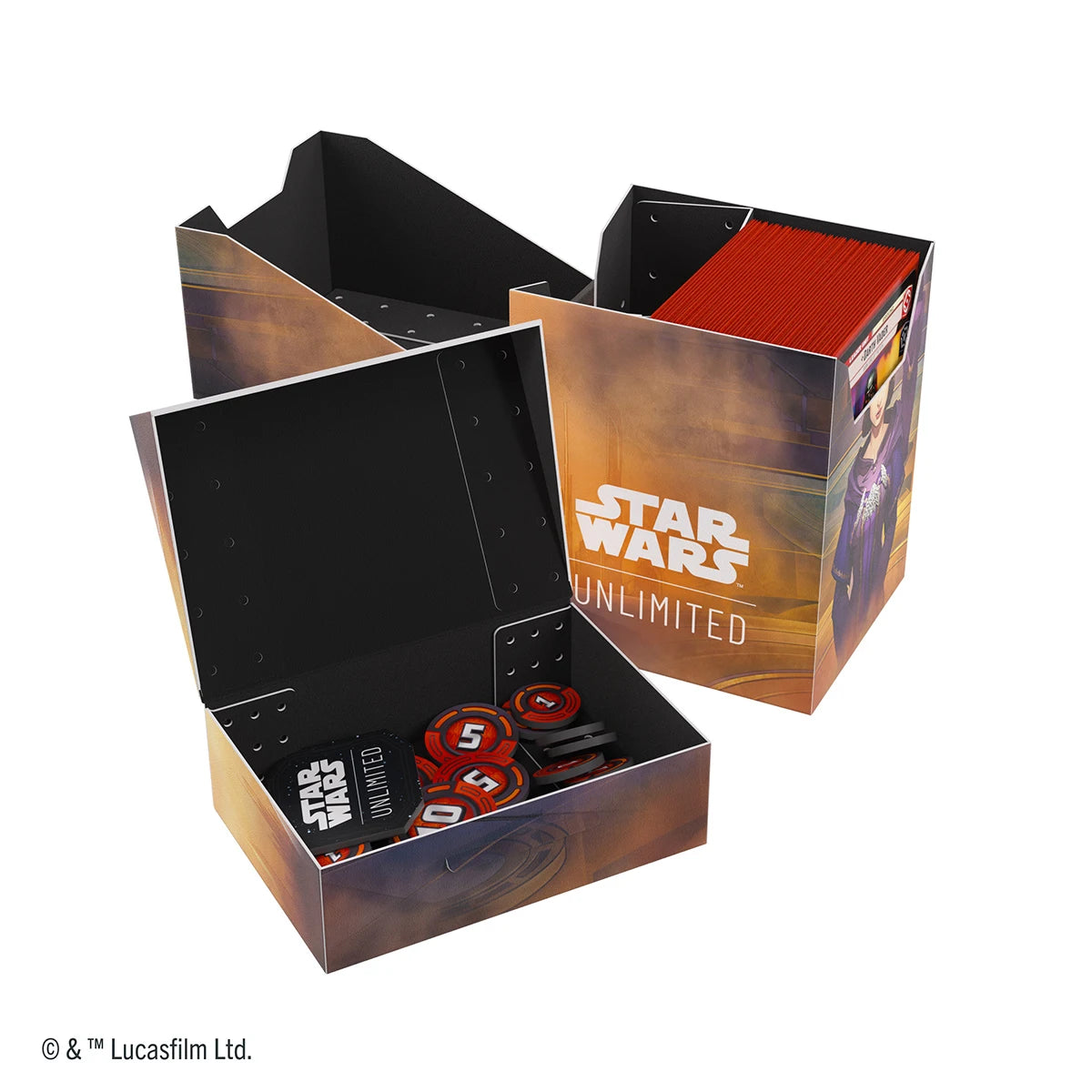 Preorder - Star Wars: Unlimited Soft Crate - Palpatine/Padmé Amidala