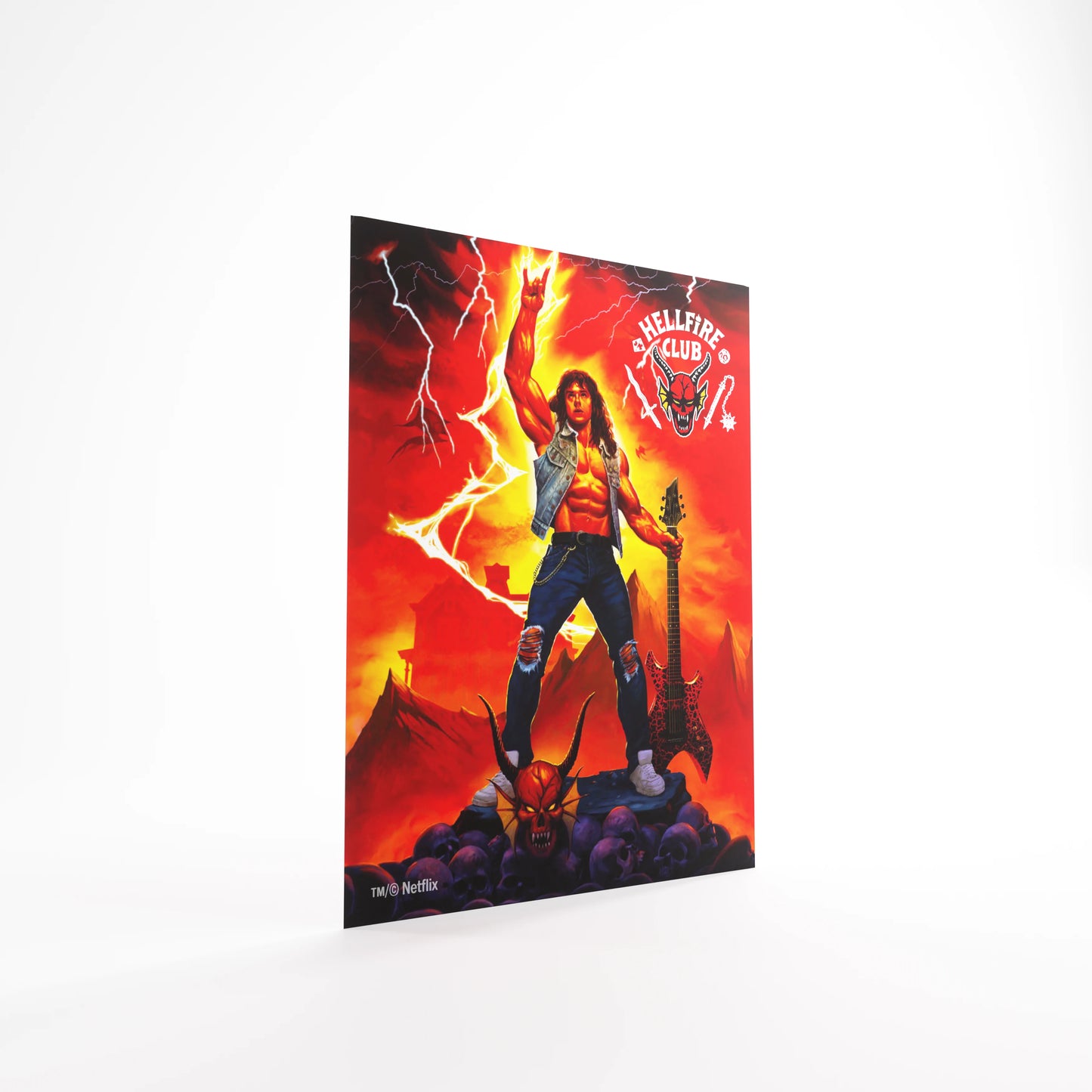 Preorder - Stranger Things - Hellfire Club Art Sleeves Eddie Munson