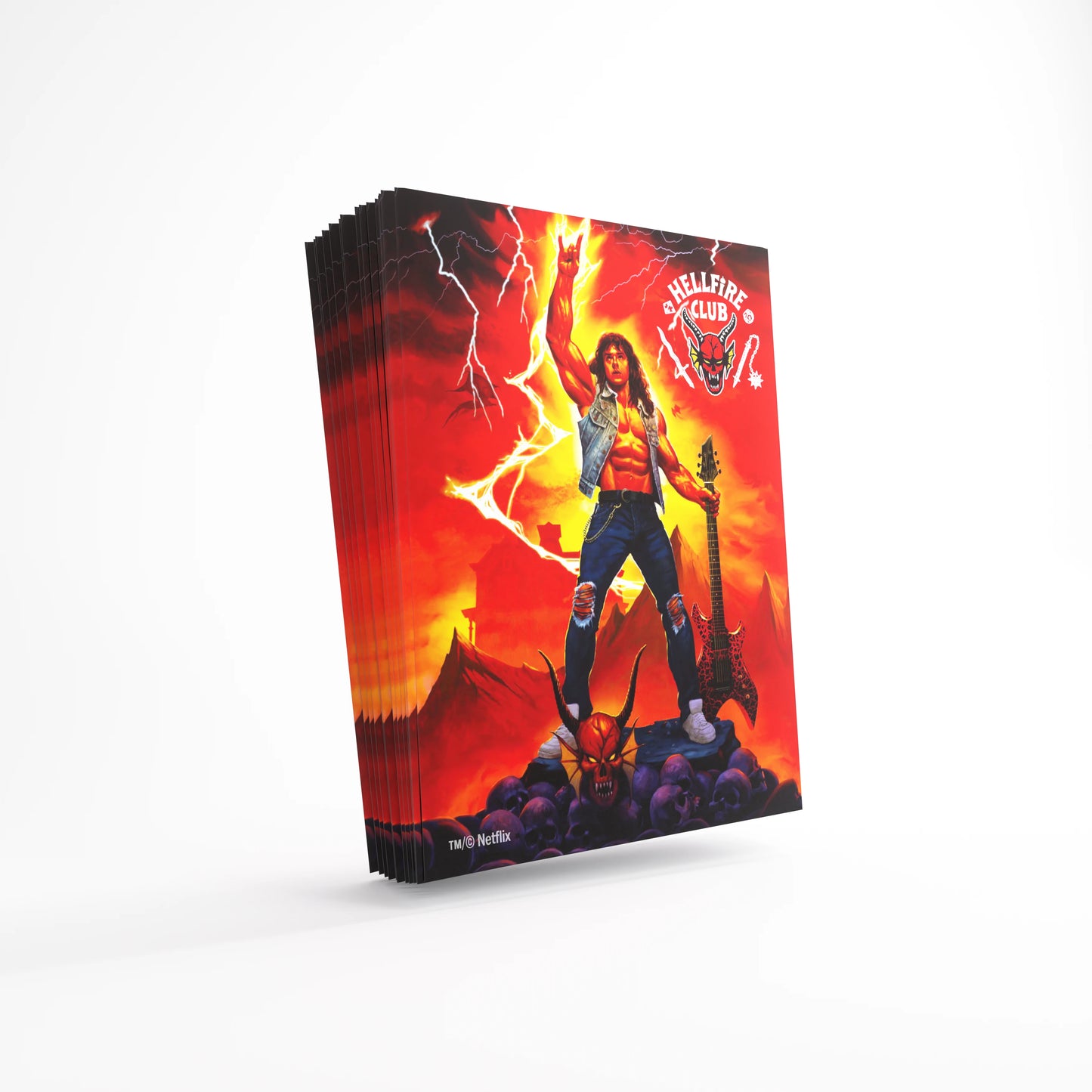 Preorder - Stranger Things - Hellfire Club Art Sleeves Eddie Munson