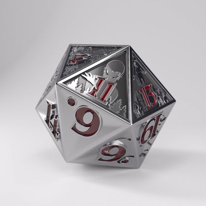 Preorder - Stranger Things - Hellfire Club Premium Metal D20 Die