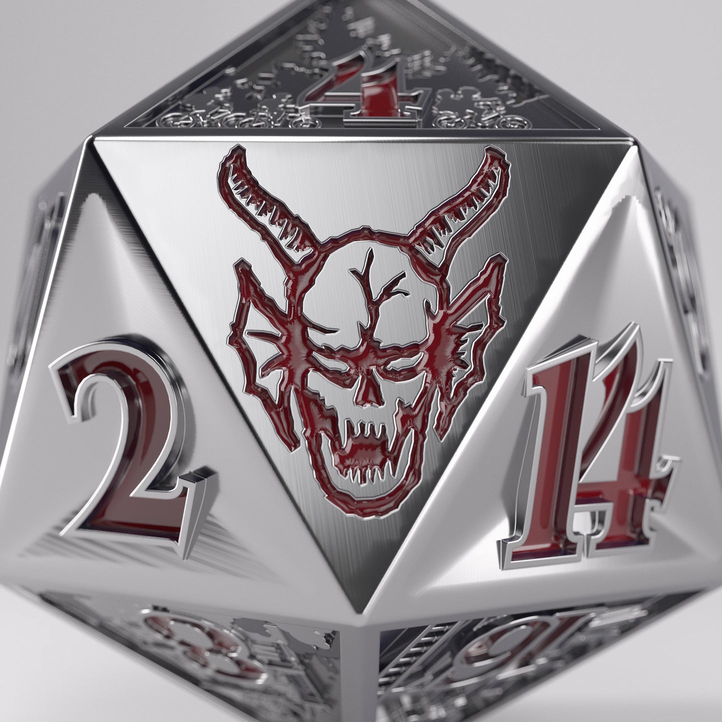 Preorder - Stranger Things - Hellfire Club Premium Metal D20 Die