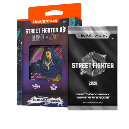 Preorder - Universus - Street Fighter 6 Challenger Series #2 Assorted Deck TCG - EN