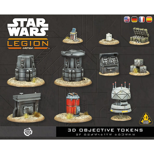 Preorder - Star Wars: Legion – 3D Objective Tokens