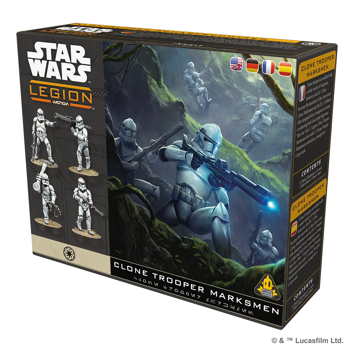 Preorder - Star Wars: Legion – Clone Trooper Marksmen