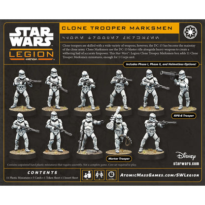 Preorder - Star Wars: Legion – Clone Trooper Marksmen
