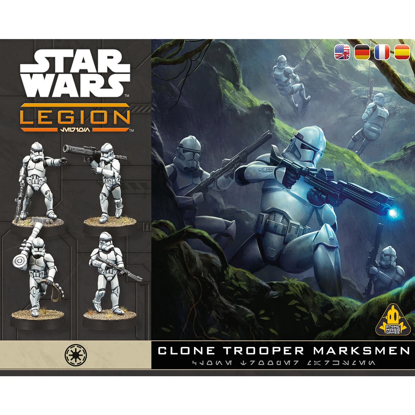 Preorder - Star Wars: Legion – Clone Trooper Marksmen