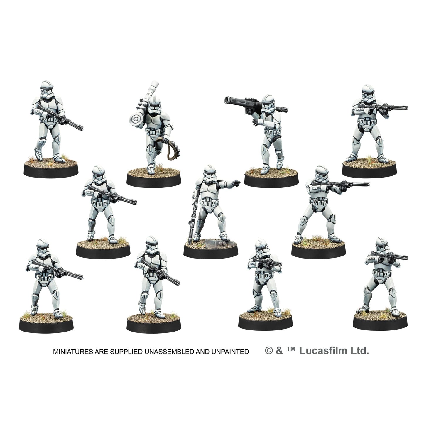 Preorder - Star Wars: Legion – Clone Trooper Marksmen
