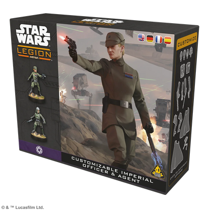 Preorder - Star Wars: Legion – Customizable Imperial Officer & Agent