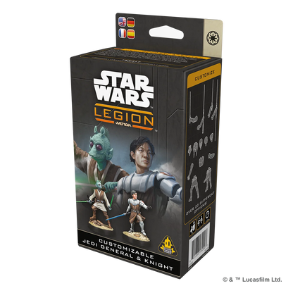 Preorder - Star Wars: Legion – Customizable Jedi General & Knight