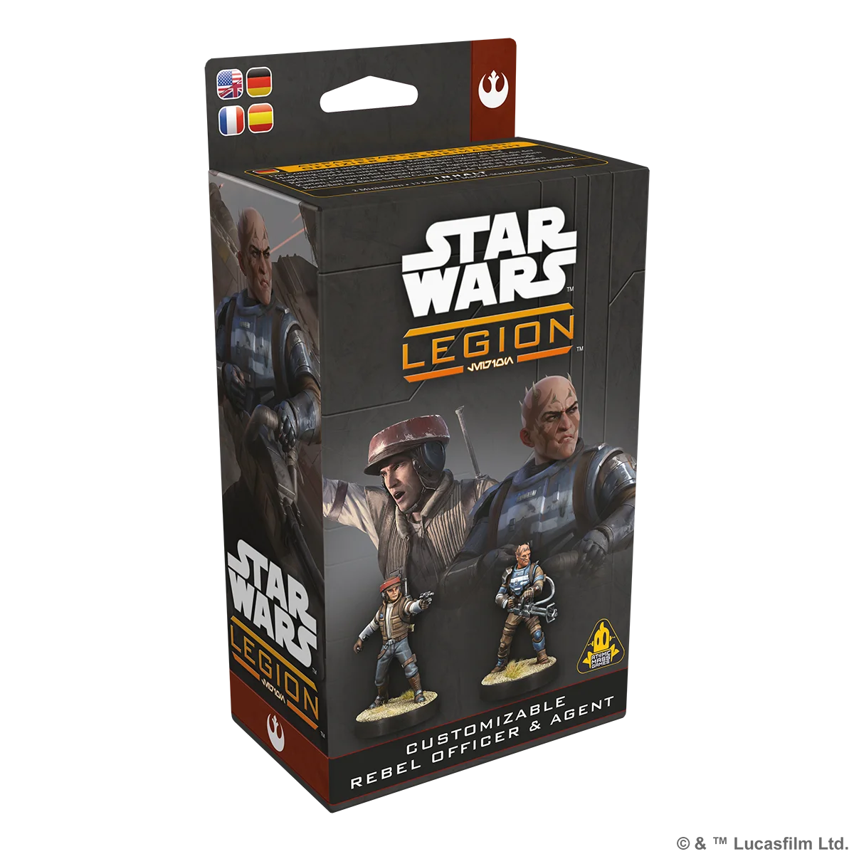Preorder - Star Wars: Legion – Customizable Rebel Officer & Agent