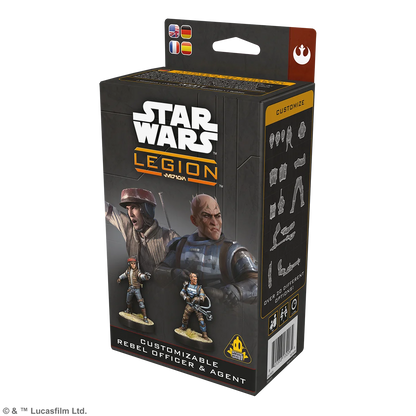 Preorder - Star Wars: Legion – Customizable Rebel Officer & Agent