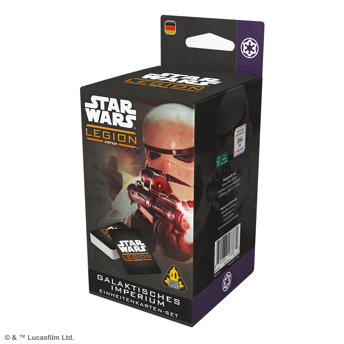 Star Wars: Legion – Galaktisches Imperium Einheitenkarten-Set