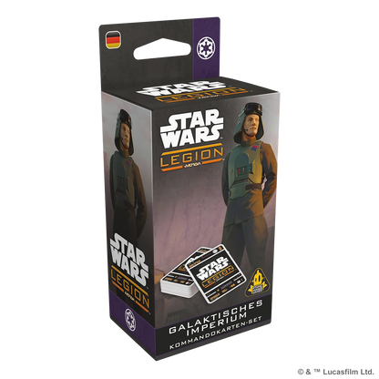 Star Wars: Legion – Galaktisches Imperium Kommandokarten-Set