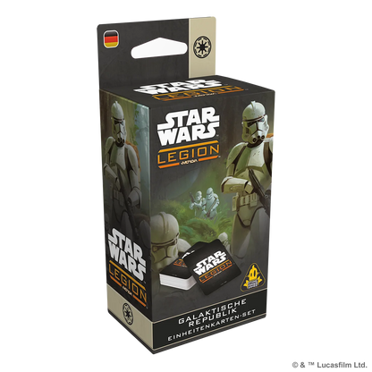 Star Wars: Legion – Galaktische Republik Einheitenkarten-Set