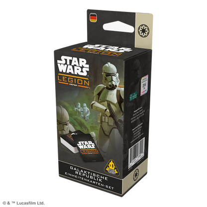 Star Wars: Legion – Galaktische Republik Einheitenkarten-Set