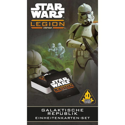 Preorder - Star Wars: Legion – Galaktische Republik Einheitenkarten-Set