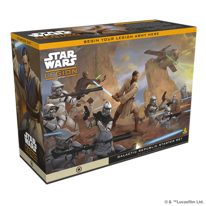 Preorder - Star Wars: Legion – Galactic Republic Starter Set