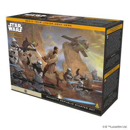 Preorder - Star Wars: Legion – Galactic Republic Starter Set