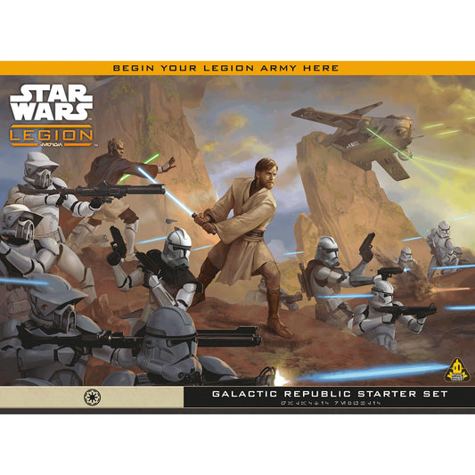 Preorder - Star Wars: Legion – Galactic Republic Starter Set