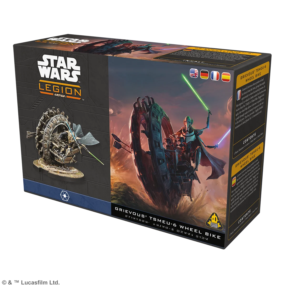 Preorder - Star Wars: Legion – Grievous’ TSMEU-6 Wheel Bike