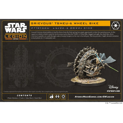 Preorder - Star Wars: Legion – Grievous’ TSMEU-6 Wheel Bike