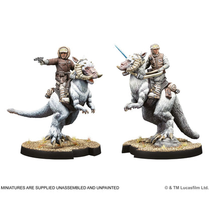 Preorder - Star Wars: Legion – Captain Solo & Commander Skywalker on Tauntauns